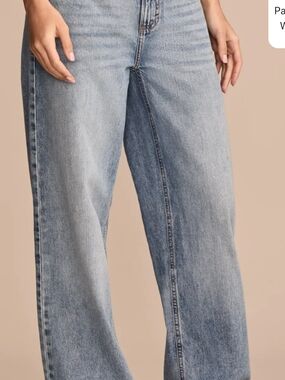 Lucky Brand Light Blue Baggy Wide-Leg Jeans